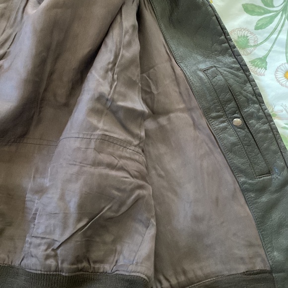 Vintage 1960’s Abercrombie and Fitch naval aviator style leather jacket - Picture 5 of 5